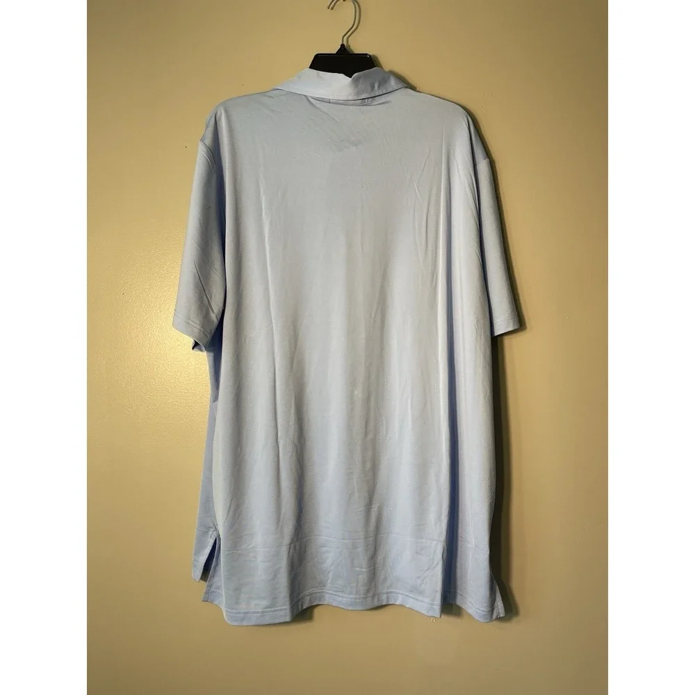 Ralph Lauren RLX Men's Classic Fit Performance Polo Shirt Light Blue Sz XL NWT